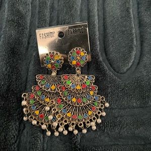 Afghan earrings